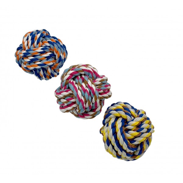 ΠΑΙΧΝΙΔΙ ΣΚΥΛΟΥ ΣΧΟΙΝΙ ΜΠΑΛΑ ΣΕ 3 ΧΡΩΜΑΤΑ 7.5CM